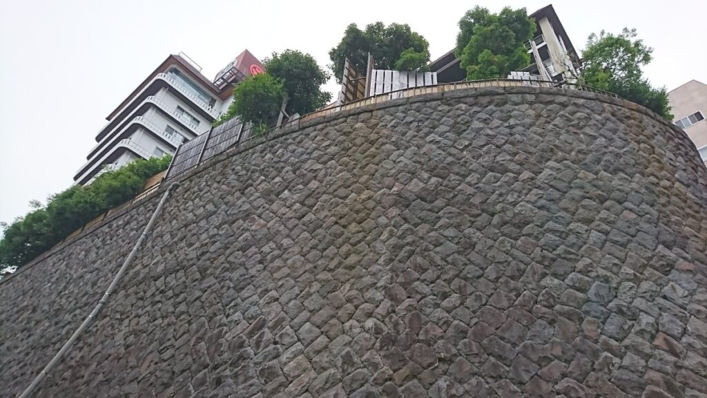 Viewing Oedo Onsen Atami from below