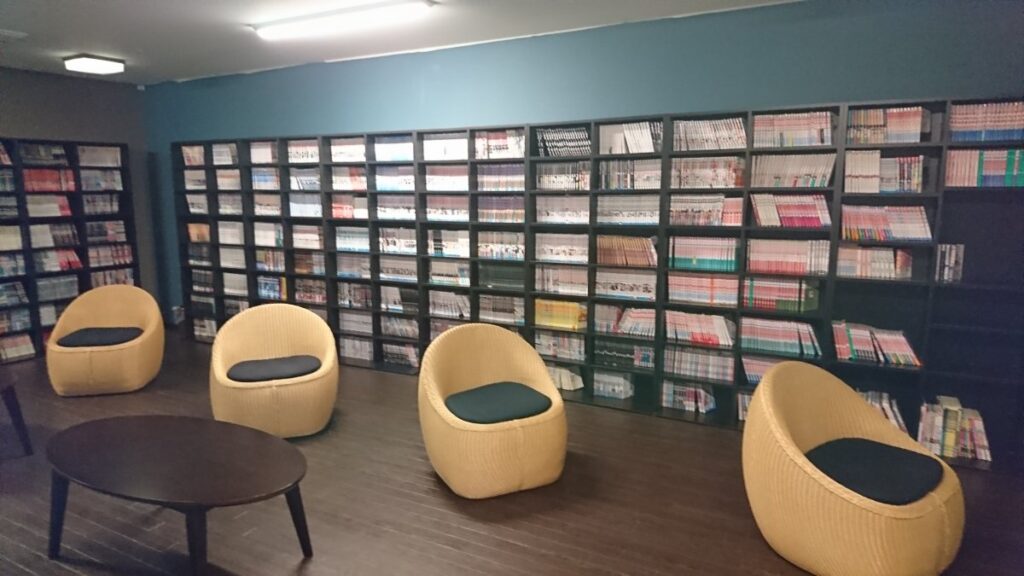Manga room for after your bath
