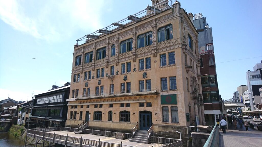 Exterior of the main store