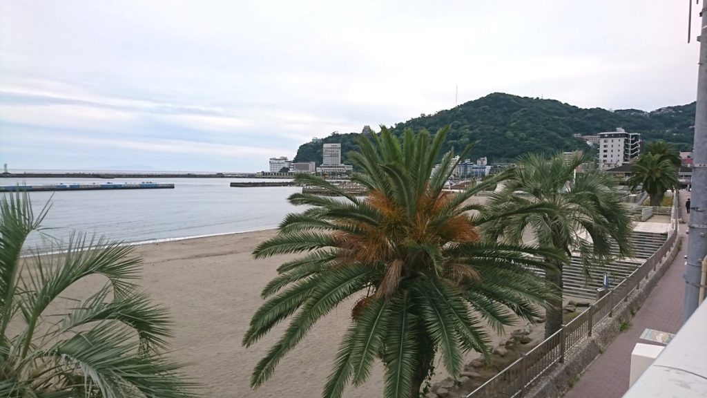 The coastline of Atami