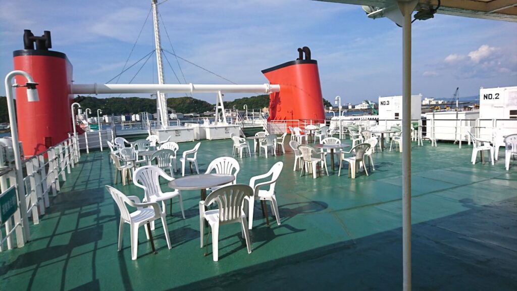 Ship's deck