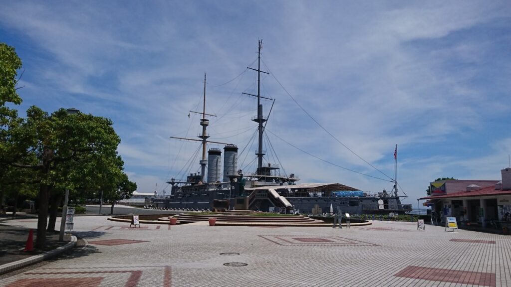 Battleship Mikasa and Mikasa Park