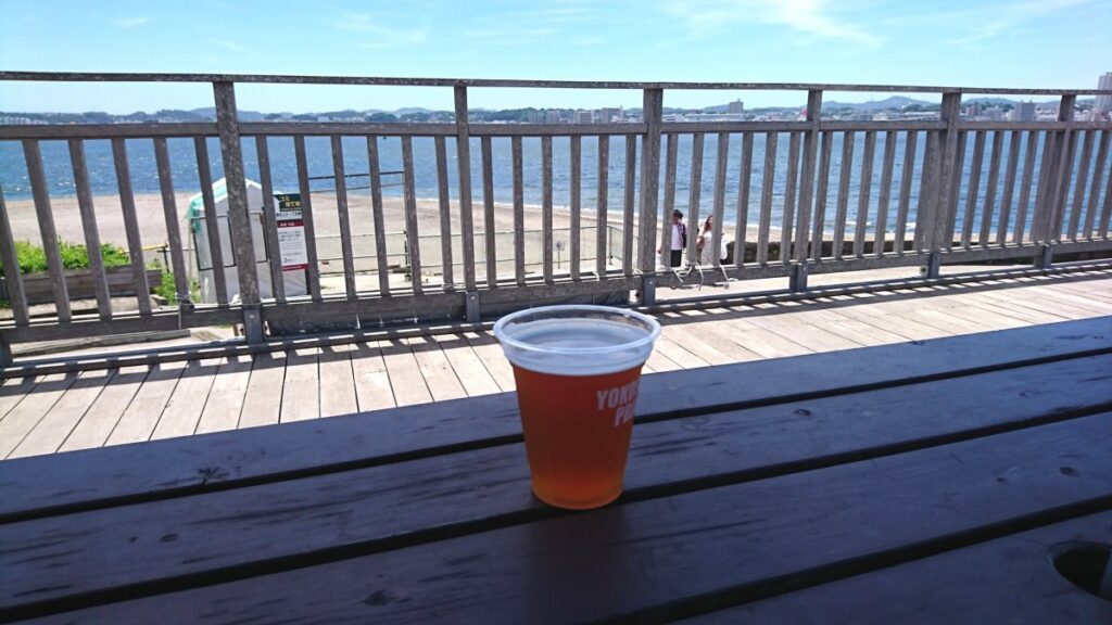 Beer on the terrace