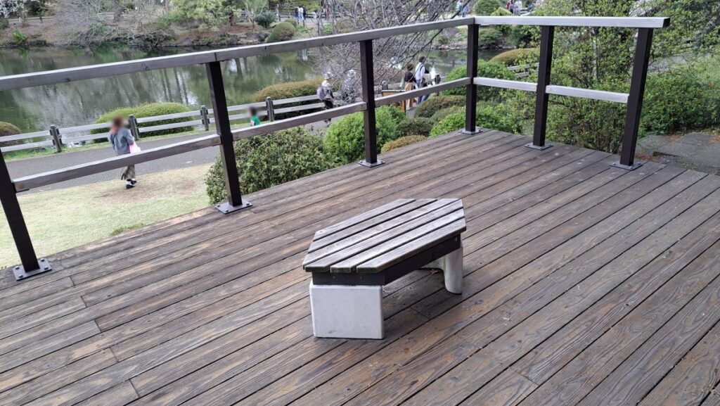 Terrace bench