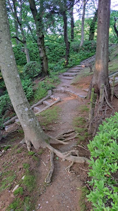 More stairs awaited at the top.