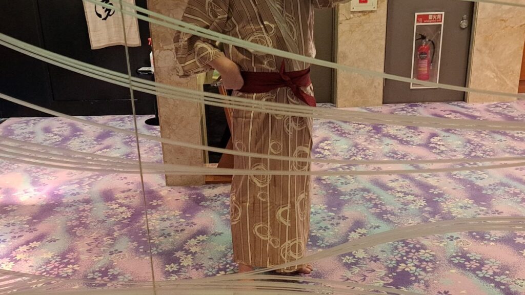 Yukakyo's rental yukata
