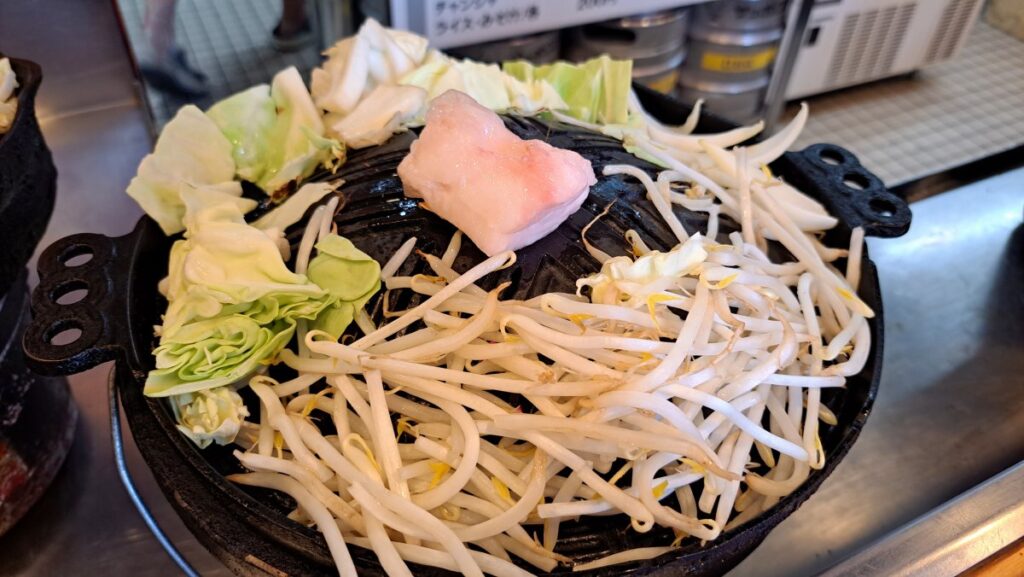 Vegetables for Jingisukan