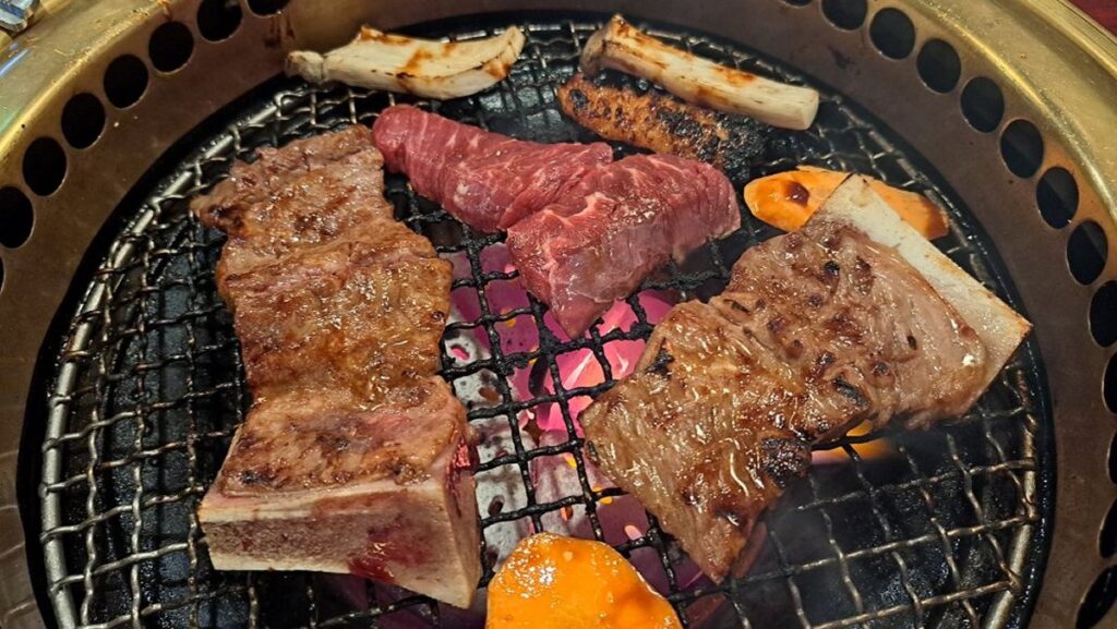 Great-value Yakiniku at "Todaimon" in Funabashi