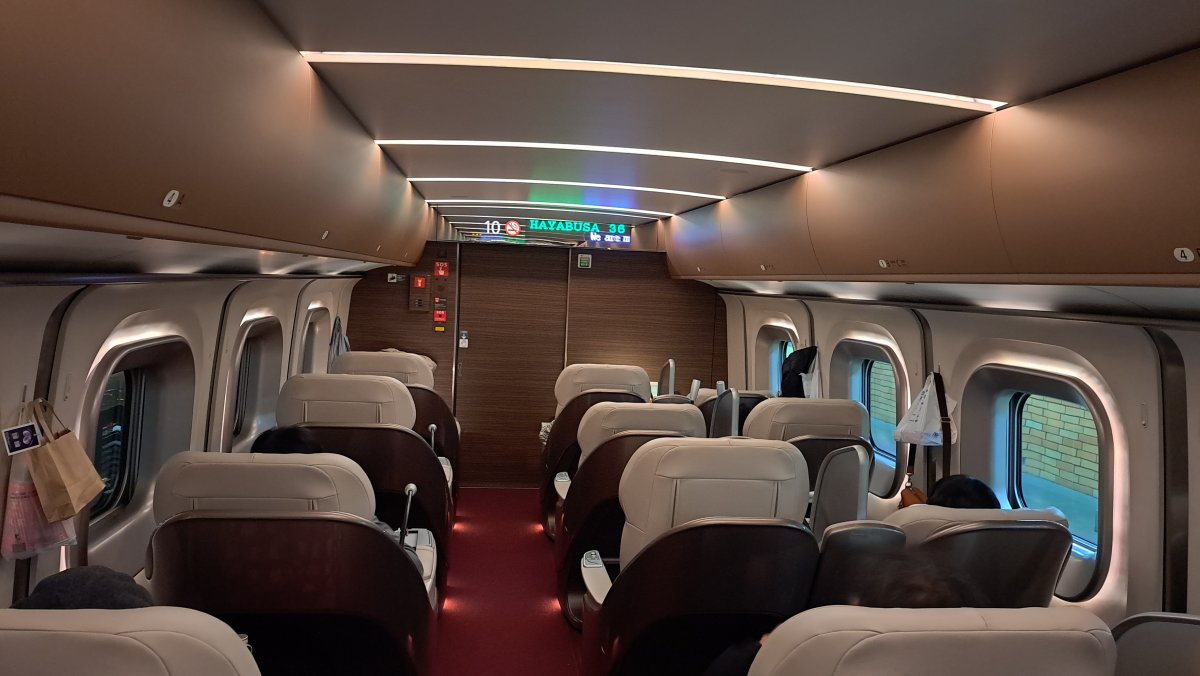 Inside the Gran Class carriage