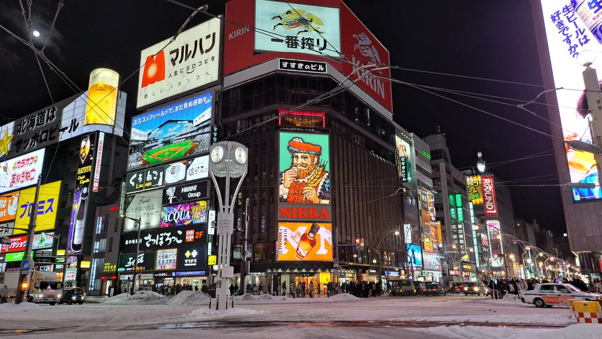 Sapporo Susukino Intersection