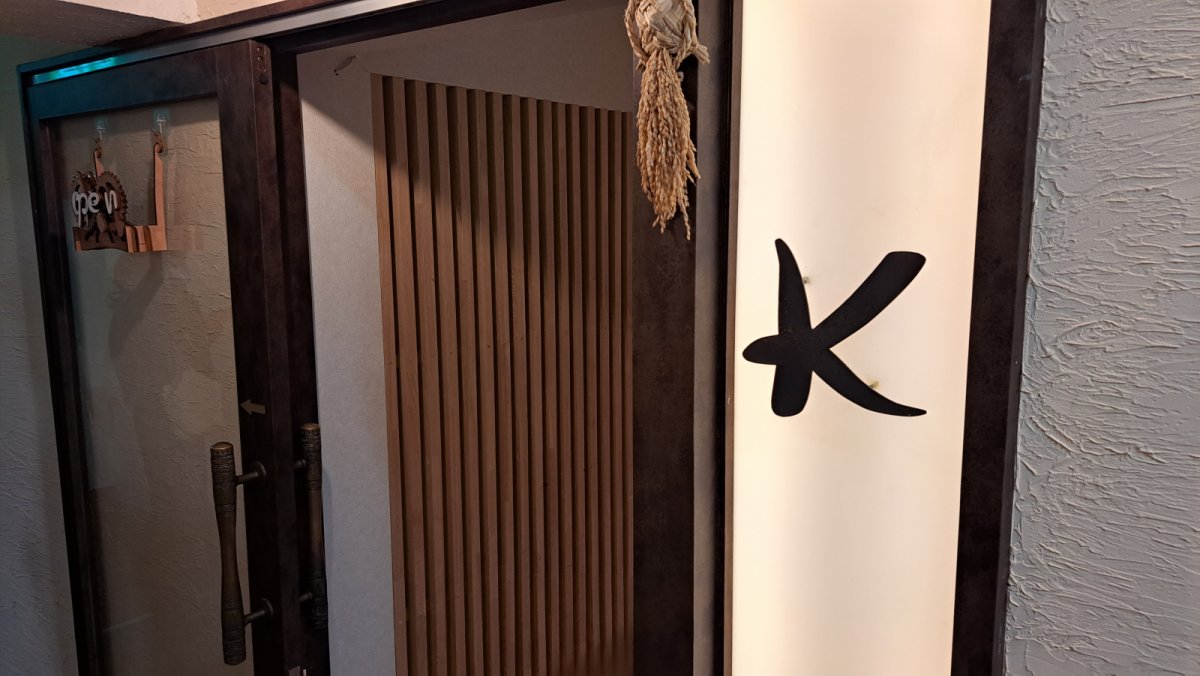 Appearance of K