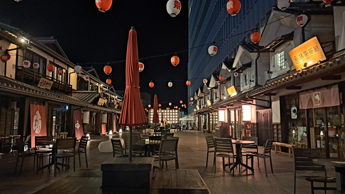 An event space where the atmosphere of Edo shines beautifully as the veil of night falls.