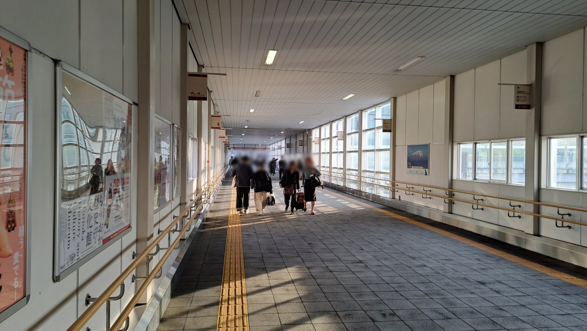 Morioka Station West Exit Walkway