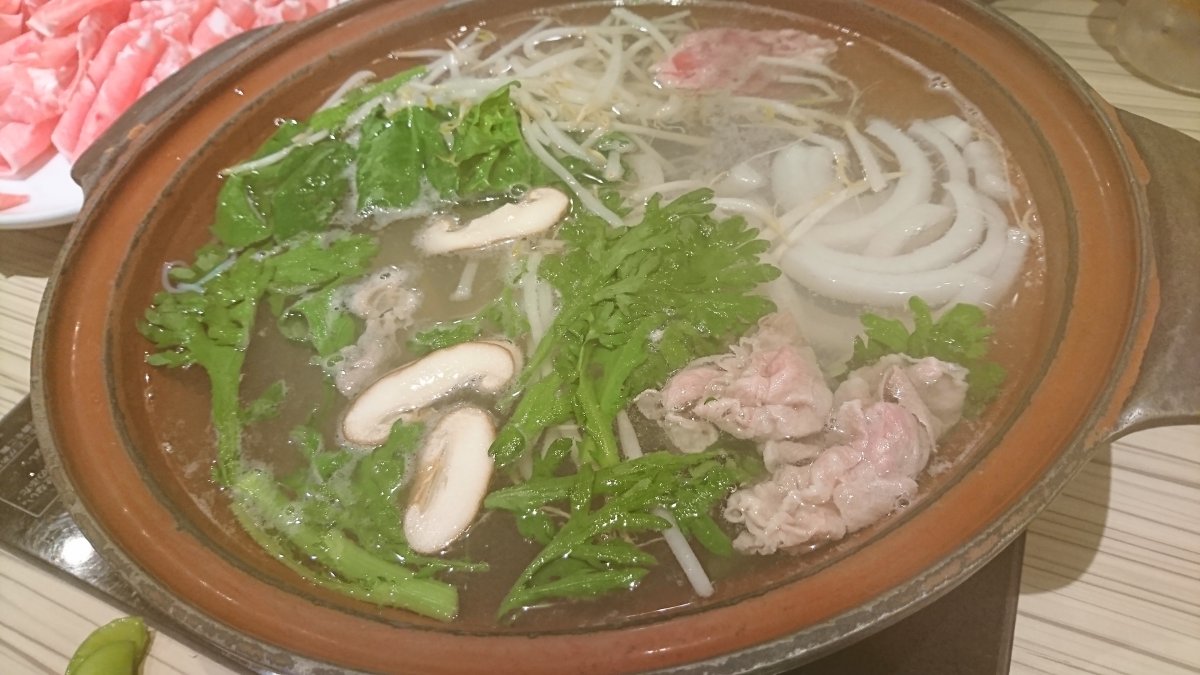 Shabu-shabu hot pot