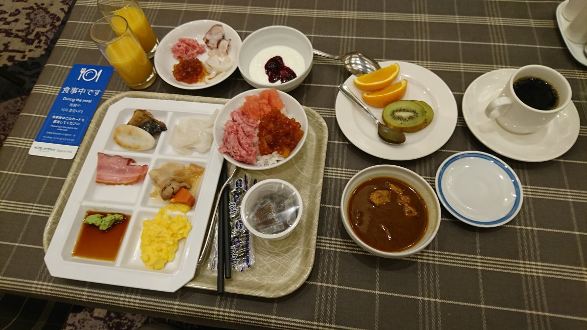 Breakfast Buffet at Hotel Mystays Premier Sapporo Park