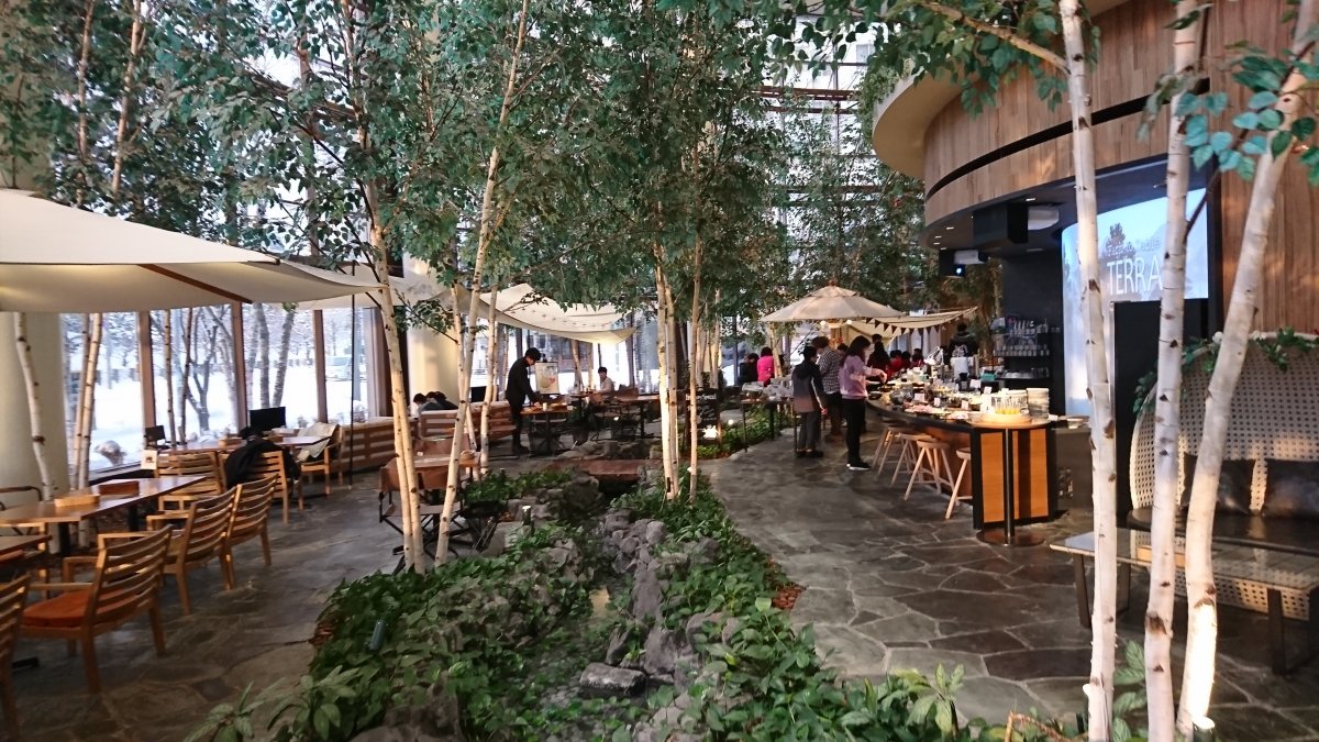 Terrace-style café