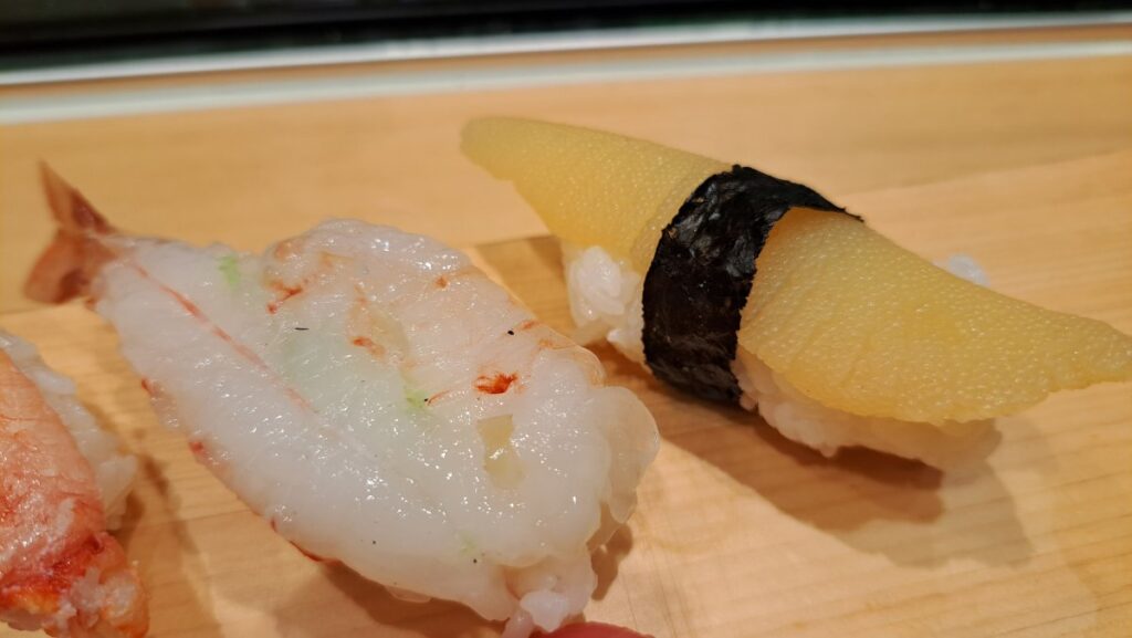 Shrimp and herring roe