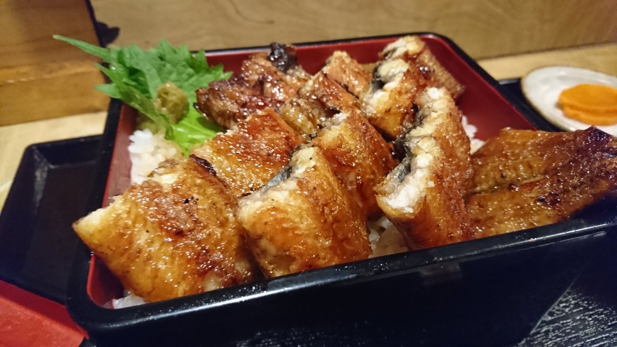 "Hitsumabushi Hanaoka" Unaju (Eel over rice)