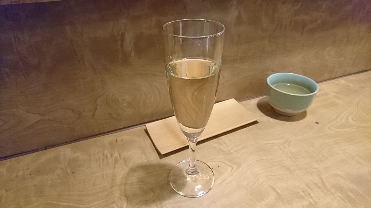 It also pairs well with a glass of wine.
