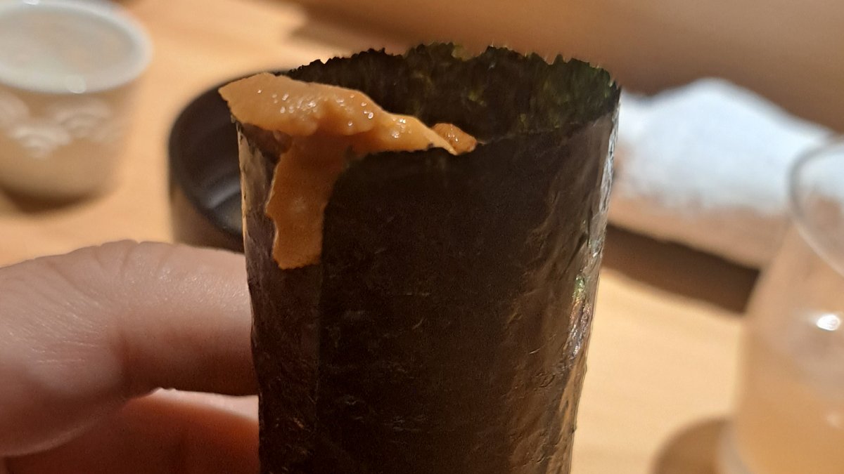 Sea Urchin Hand Roll