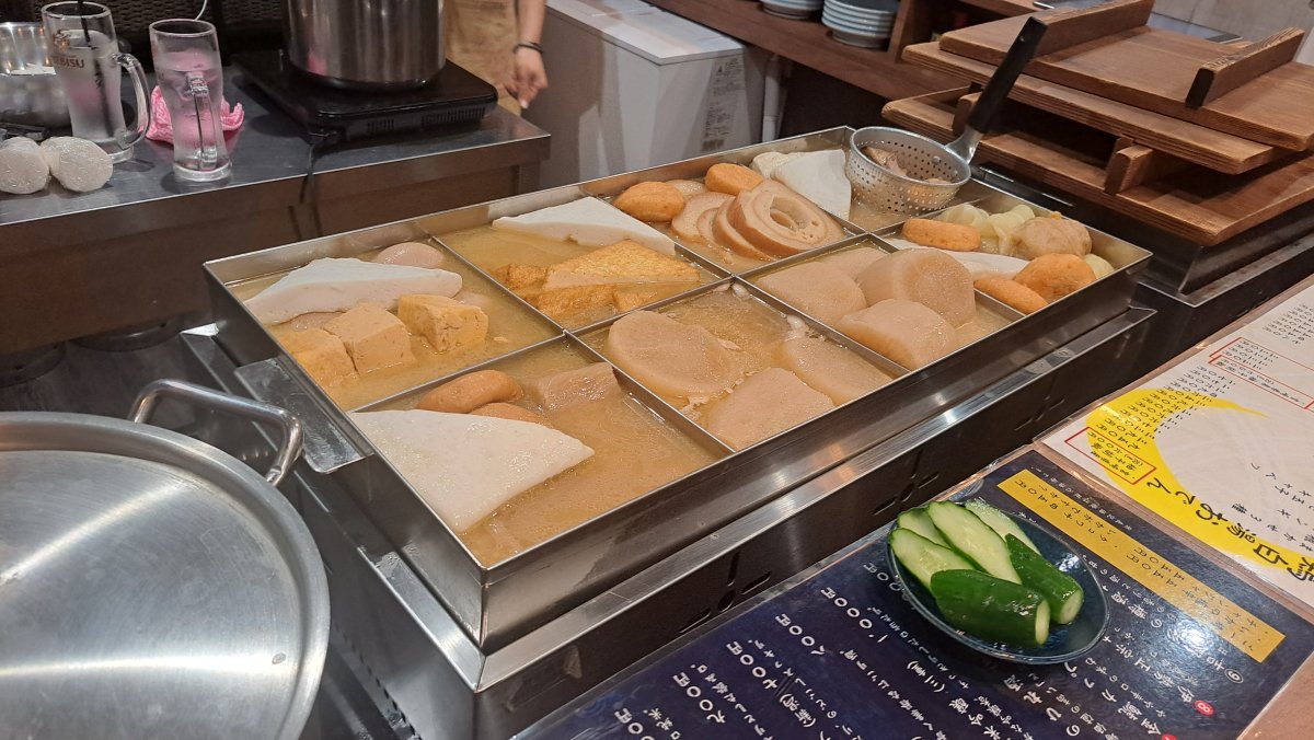Thoroughly stewed "Oden"