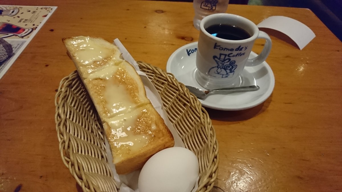 Coffee shop morning set