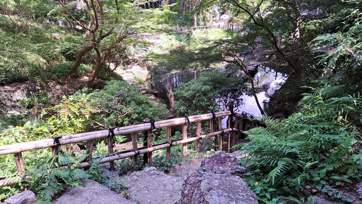 浜松城の日本庭園