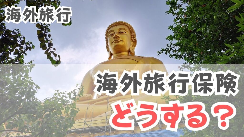 海外旅行保険、どうする？